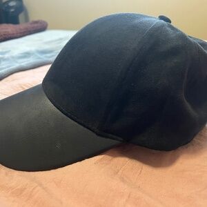 Wilfred suede baseball cap